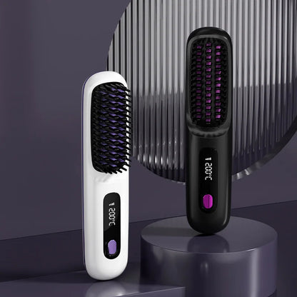Spazzola Lisciante Wireless - Stop al Crespo